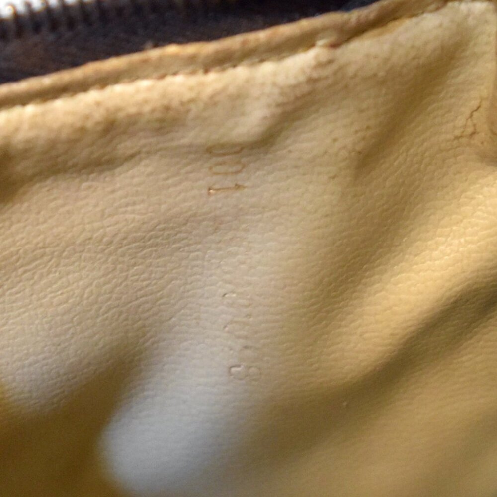 Vintage Fendi Zucca Canvas Leather Pochette Made in Italy - Picture 11 of 11